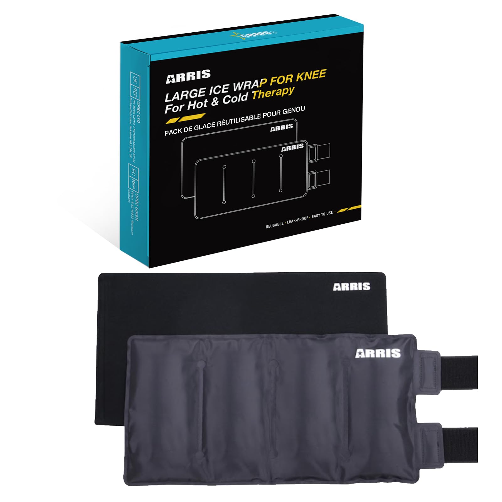 Entire Knee Ice Pack Wrap