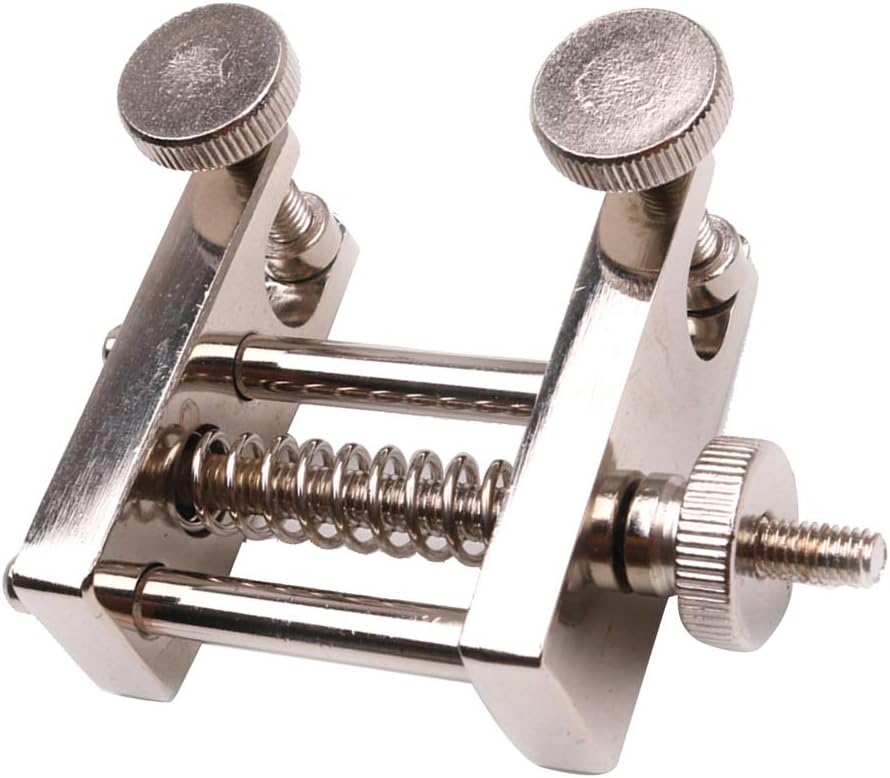 Almencla Violin Edge Clamp Violins Fiddle Making Tool Silver String Instrument Repair Kit DIY