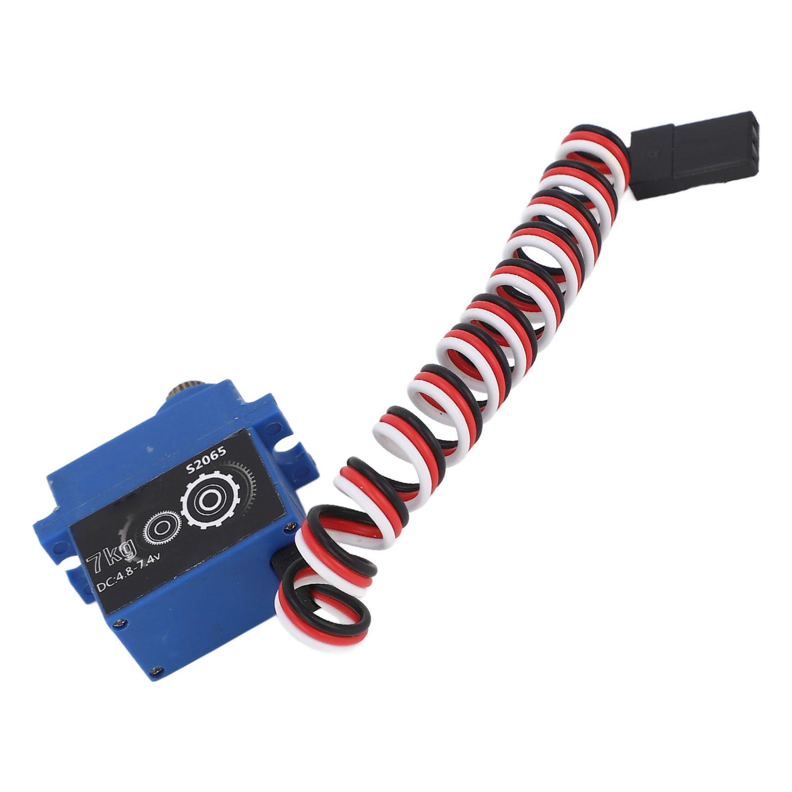 Kit Servo Motore Digitale RC Lega di Alluminio 7 Kg, con Supporto Servo, Link Sterzo per Auto su Ciniglia Traxxas TRX4M 1/18 RC