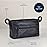 Itzy Ritzy Adjustable Stroller Caddy and Organizer Bag Featuring Front Zippered Pocket, 2 Built-In Interior Pockets & Adjustable Straps to Fit Nearly Any Stroller (Black)