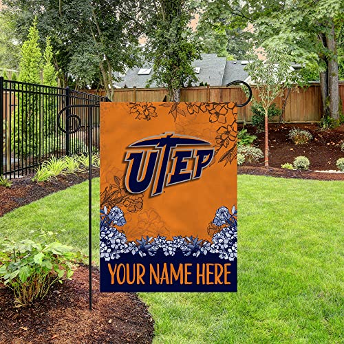 Image of Rico Industries NCAA Standard /Primary Personalized Garden Flag