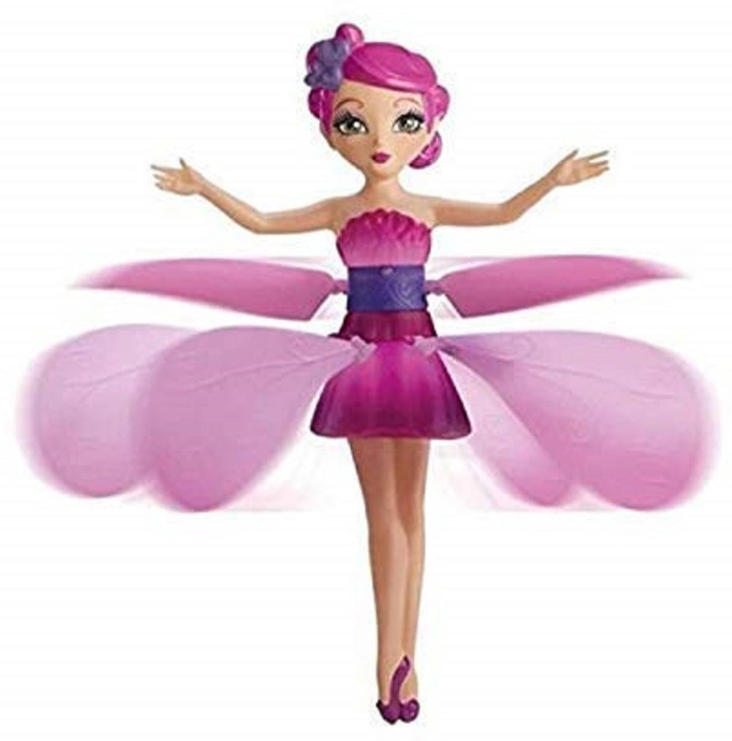 Flying Fairy Doll Toy, Pink, Hand Sensor Controlled, Rechargeable, Girls Gift, Return Gift-image-40