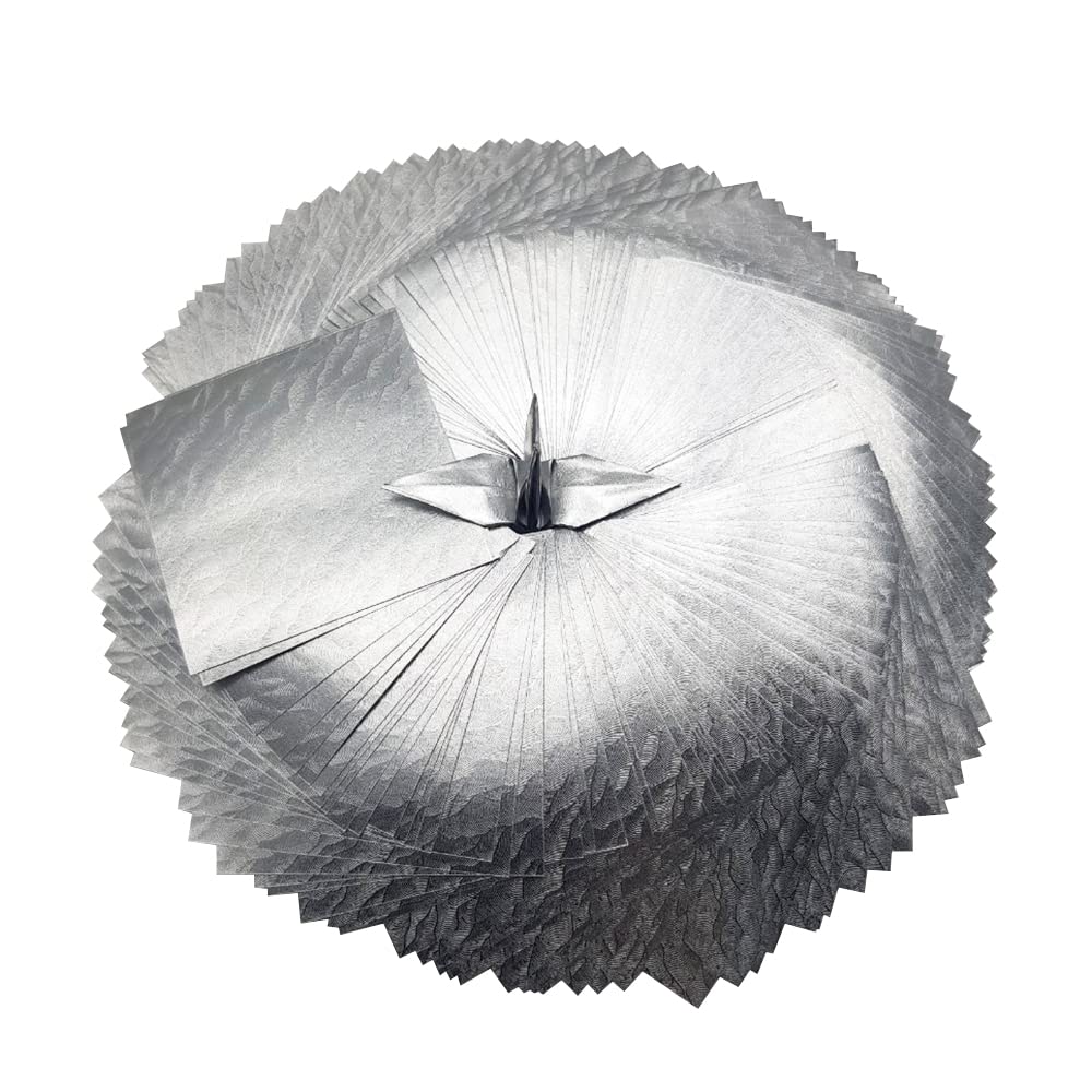Papier pour origami rigide 15 cm motif nuage doré qui ne se déchire pas au pliage DIY