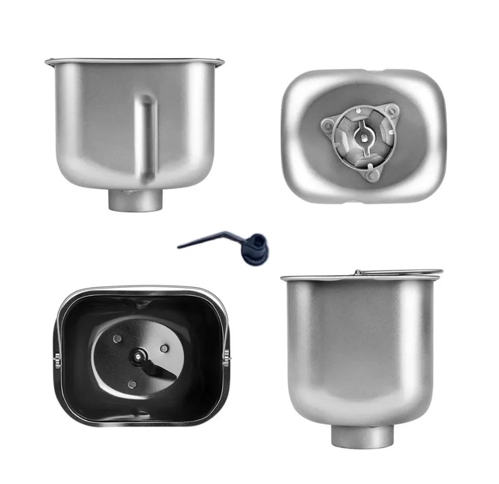 Cuenco Universal Breadflies Con Recubrimiento Antiadherente,Compatible Con Moulinex,Compatible Con Kitfort,A,Fácil Mantenimiento