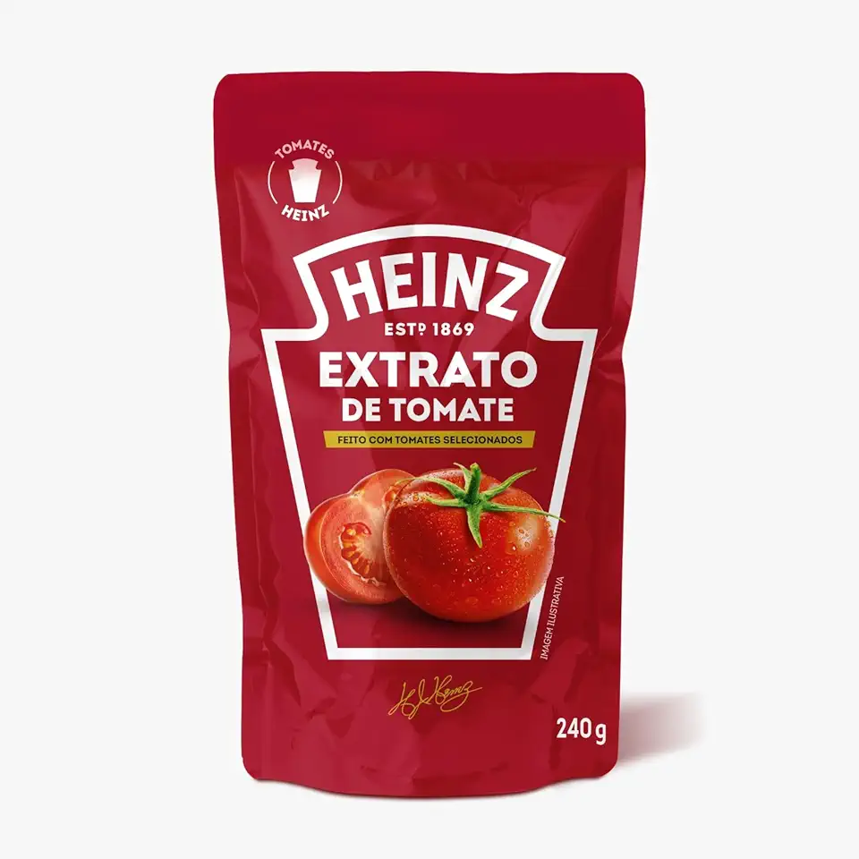 Heinz Extrato de Tomate Sachê 240G