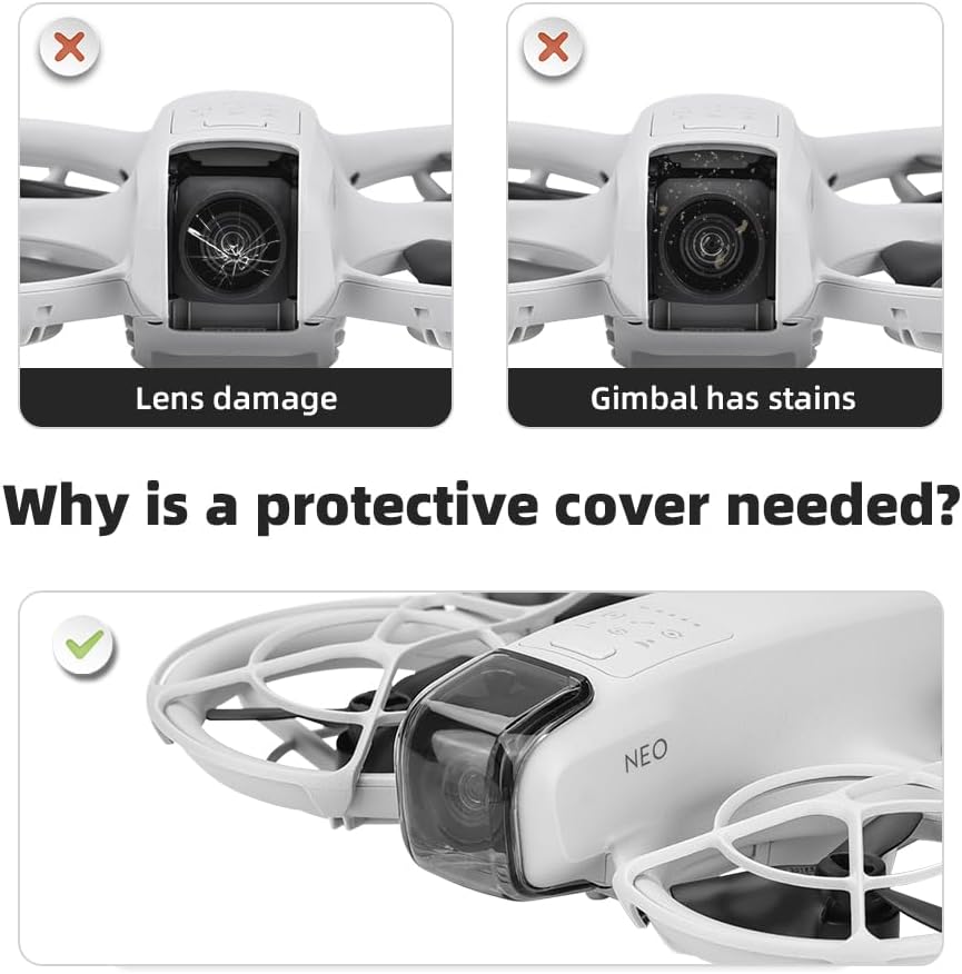 sea jump Lens Cover Suitable for DJI NEO Handheld Drone Gimbal Camera Protective Cover Dustproof Protective Shell Accessories