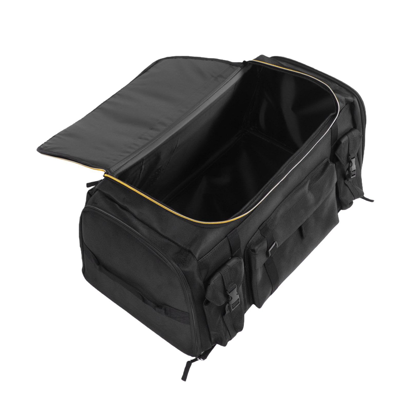 KIMISS Organizzatore per Bagagliaio Auto Pieghevole, Scatola Portaoggetti in Tessuto Oxford 1680D con Fondo Antiscivolo e Rivestimento Impermeabile, for Auto (70 litri)