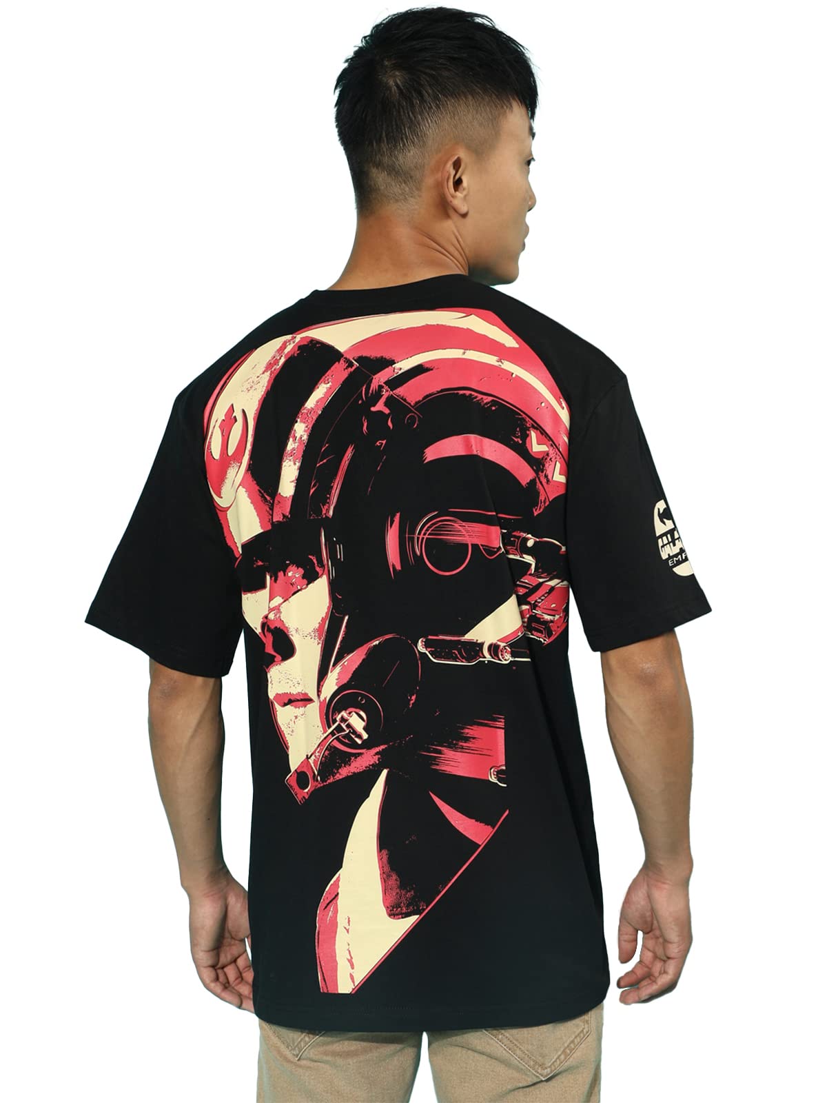 Veirdo Men's Cotton Oversized Fit T-Shirt