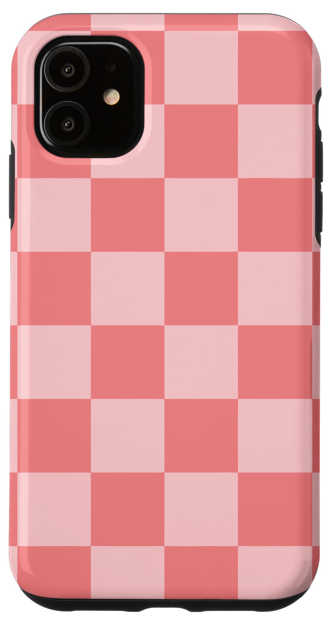 Amazon.co.jp: iPhone 11 チェック ピンク チェッカーボード