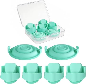 Replacement Parts Set - 2 Diaphragms + 4 Duckbill Valves, Compatible with Elvie Breast Pump Parts, One-Way Valves & Diaphragm Inserts, Pump Replacement Parts