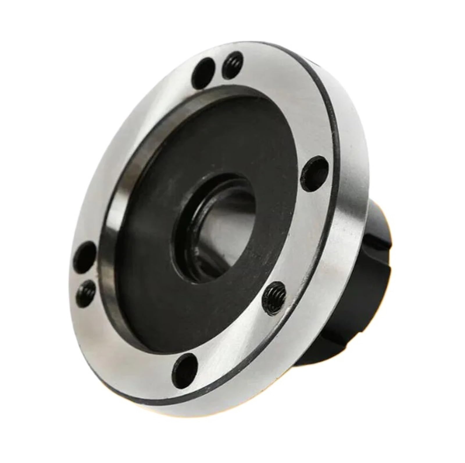Mini Flange Four Axis Collet Chuck ER16 ER25 ER32 ER40 for Lathe Tool - 1PC(ER50-D100 (7 Hole))