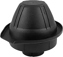 SCITOO Snorkel Head Pre Cleaner 3.5 cabeça de cogumelo Snorkel Ram copo de areia para a maioria dos carros, caminhões, SUV, ATV, RV, Jeep, off-road, 4X4