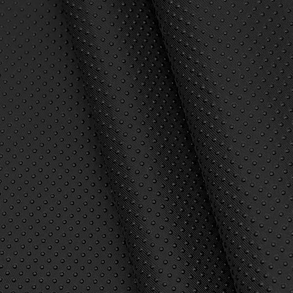 STOFFKONTOR Anti Rutsch Stoff mit Noppen - Meterware, Farbe Schwarz - zum Nähen von Homaccessoires UVM.