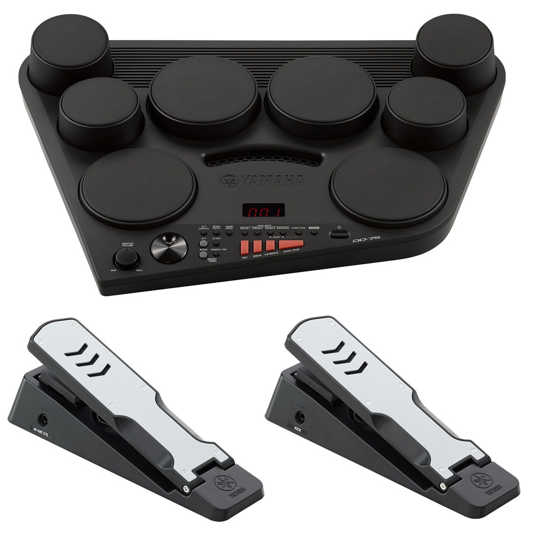Amazon.co.jp: YAMAHA デジタルパーカッション DD-75 キックユニットと  