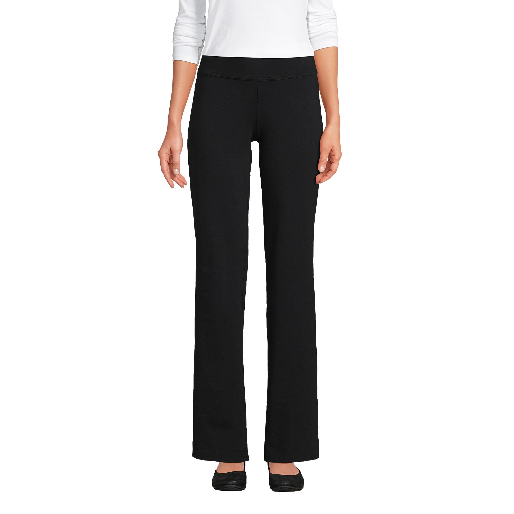 Lands End Starfish Mid Rise Straight Leg Pants