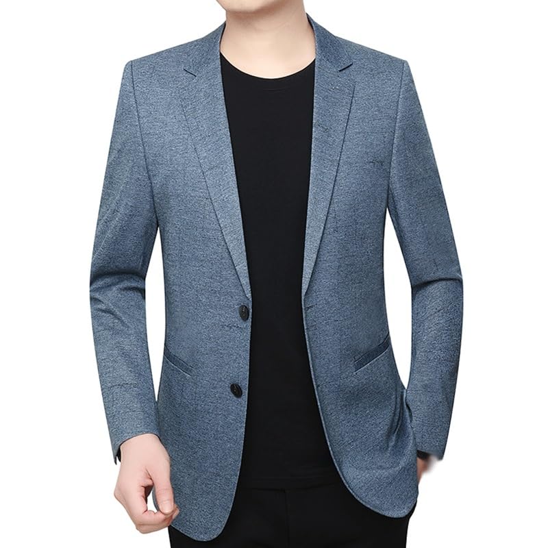 Casual Blazers Mens Blazers Suit Jacket Notched Lapel Tuxedo Sport Coat Casual Party Prom Western Sport Coats