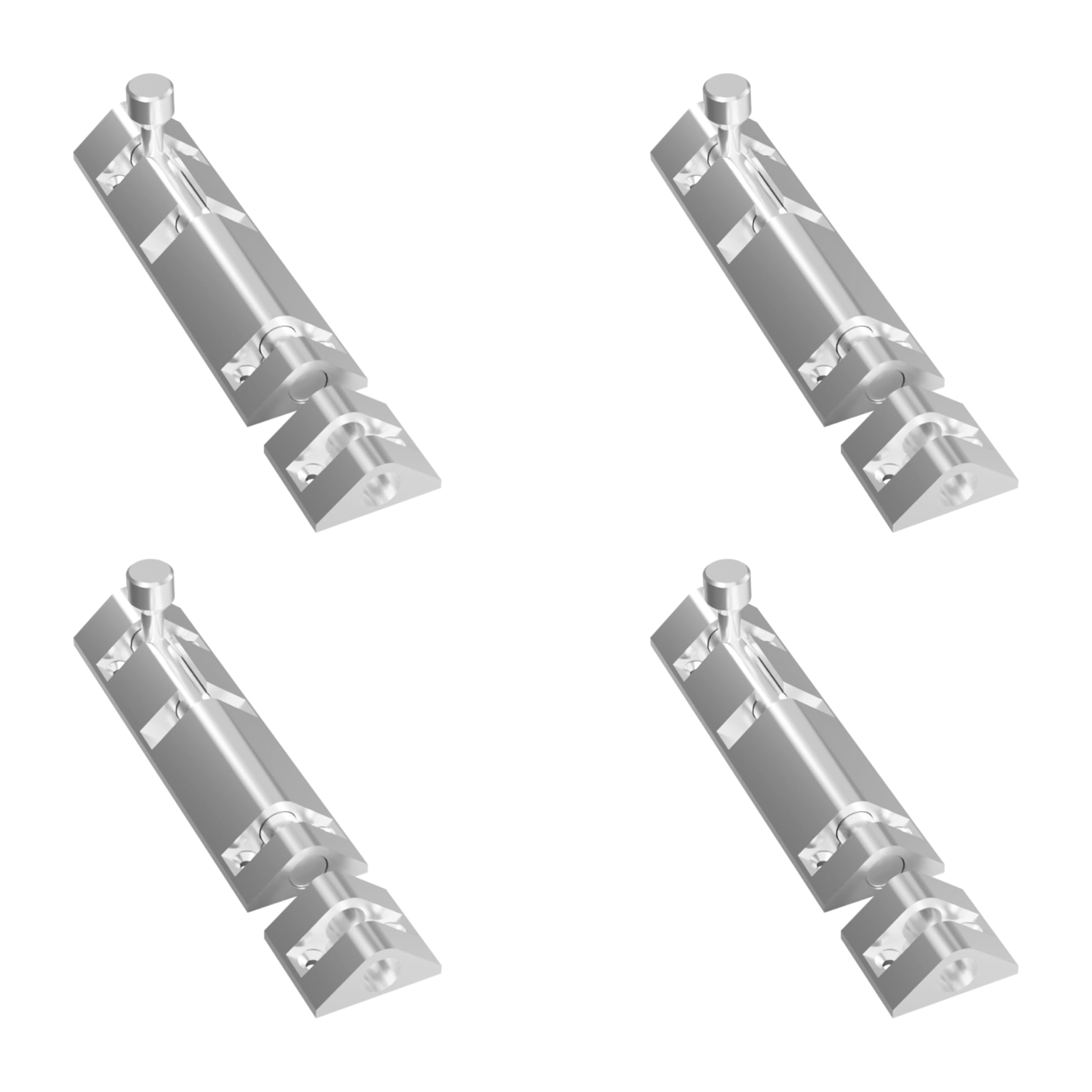 Atlantic Triangle Tower Bolt 18 inch, Tower Bolt for Main Door and Bathroom, Door Latch for Bedroom, Tower Bolt for Home, Offices, Doors, Windows, Easy to Fit, S.S. Finish, (Pack of 4 Pcs) (B0BRXVQQKQ) Amazon Price History, Amazon Price Tracker