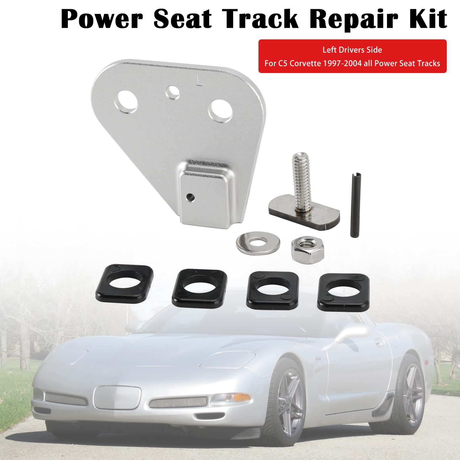 Power Seat Track Repair Kit Left Drivers Side für Chevy Corvette C5 1997-2004