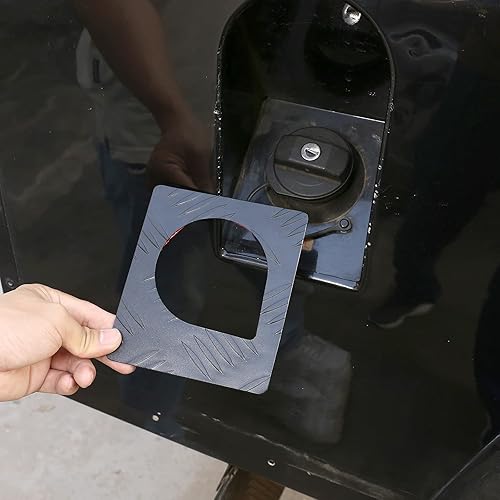 Para Land Rover Defender 90 110 130 2004-2018 Tapa del tanque de combustible de aleación de aluminio Accesorios para coche
