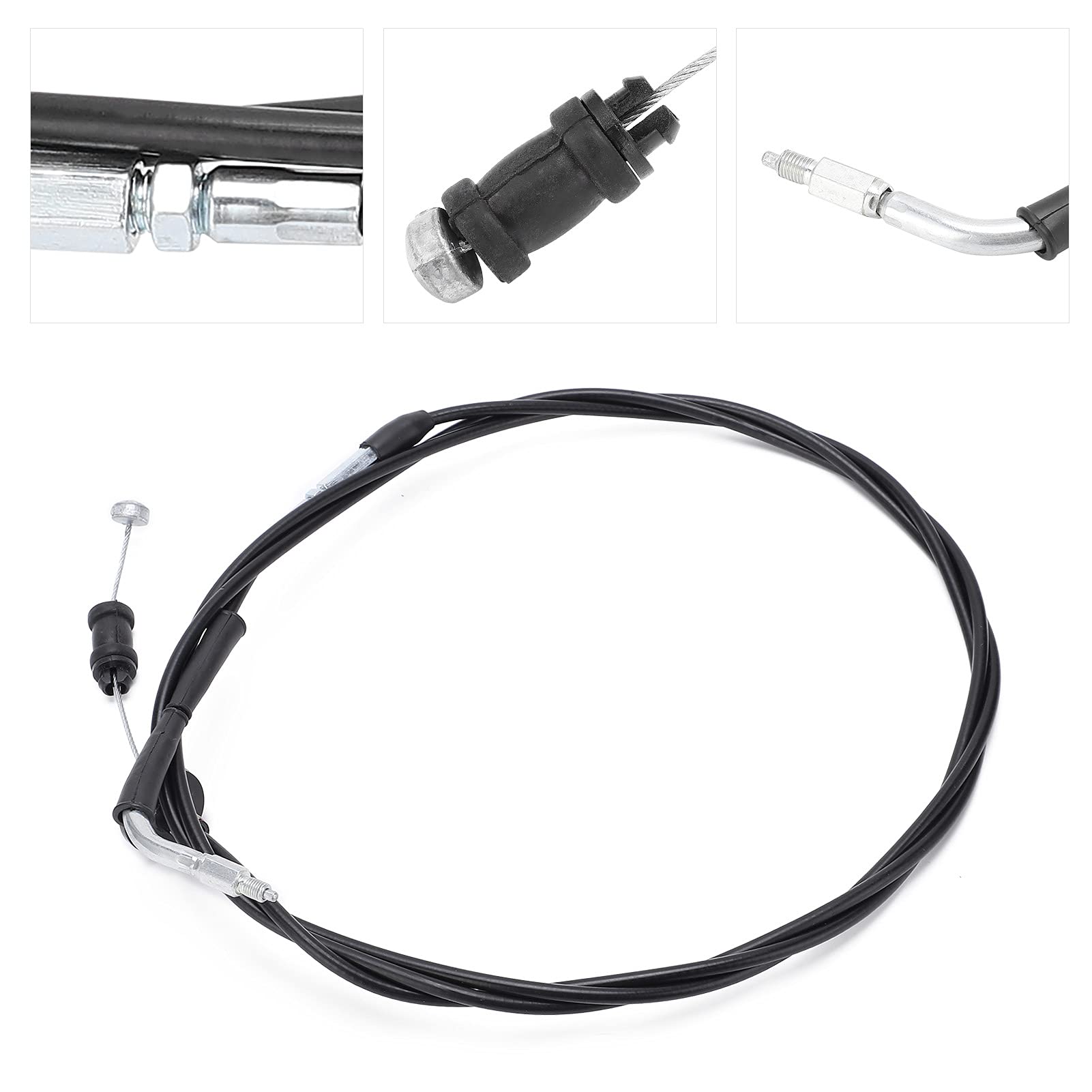 Câble D'accélérateur en Métal Noir ABS, Câble de Changement de Vitesse 0487-033 7081247, Remplacement pour Polaris Ranger 700 6x6 EFI 2009