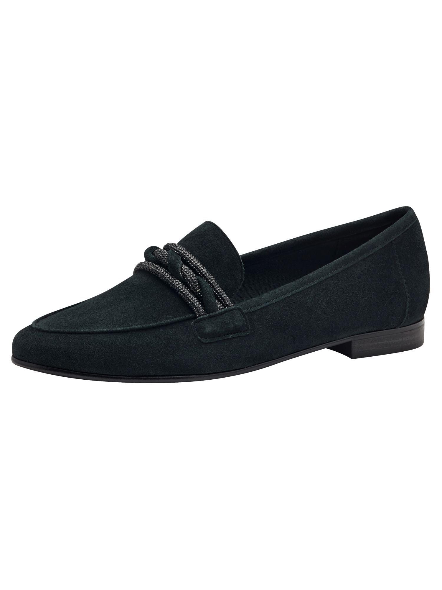 MARCO TOZZI Women's Damen Slipper 2-24241-44 Loafer, Navy, 7.5 UK