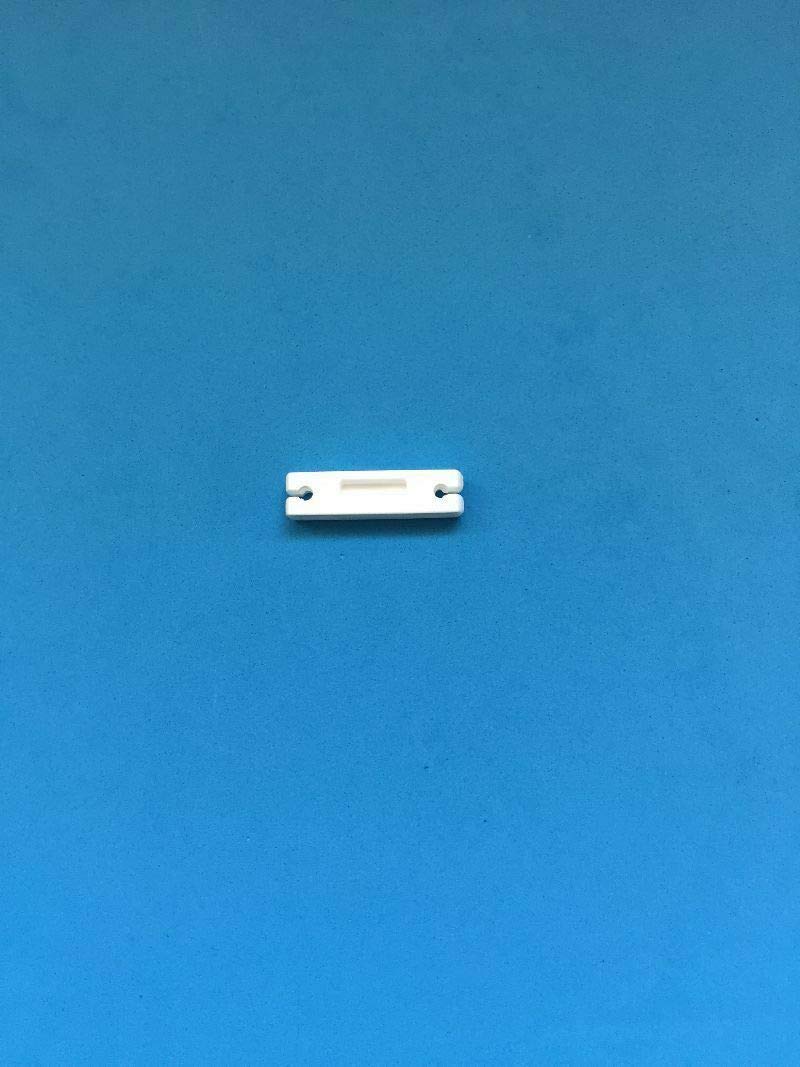 A.w White Vertical Blind Spacer Bars For Slimline 30Mm Headrails - Pack Of 2