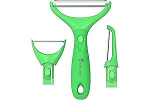 Trio Peeler Set - Effortless Food Prep with Precision