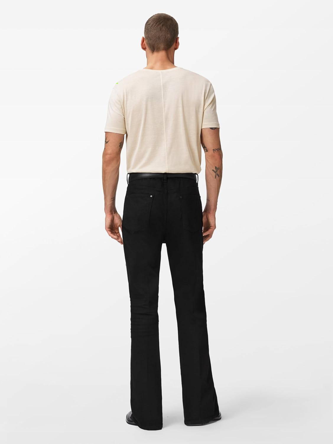 John Varvatos Mens Fader Bootcut Jeans - Image 4