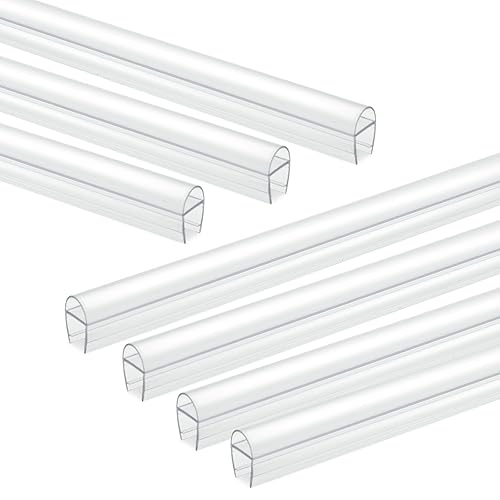 Door Seal, 118 Inch (16.9" x 7 PCS) Shower Door