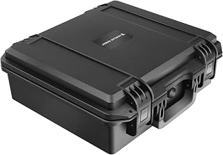 YOUCAN ROBOT IP67 Waterproof Hard Compact Camera Case Portable Carrying Case Dustproof Outdoor Protection with Customizable Foam Included,13.78"*11.81"*5.12"