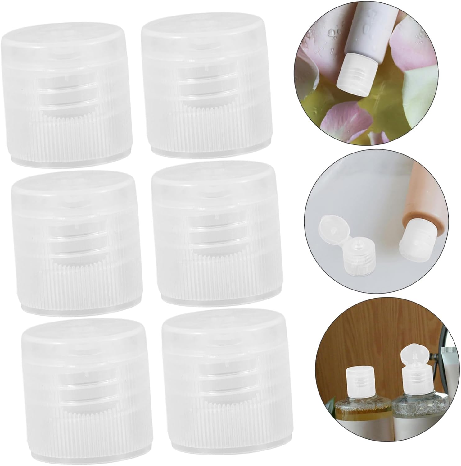 90pcs Screw Toothpaste Lids Plastic Toothpaste Covers Bottles Prevent Mess Keep Clean