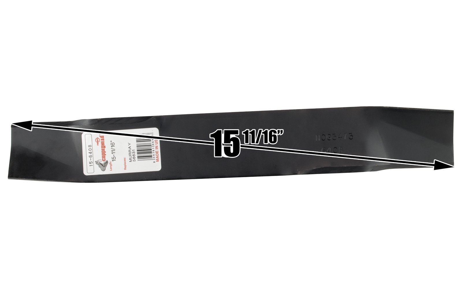 Rotary 6408 - Set di 3 Lame per pacciamatura