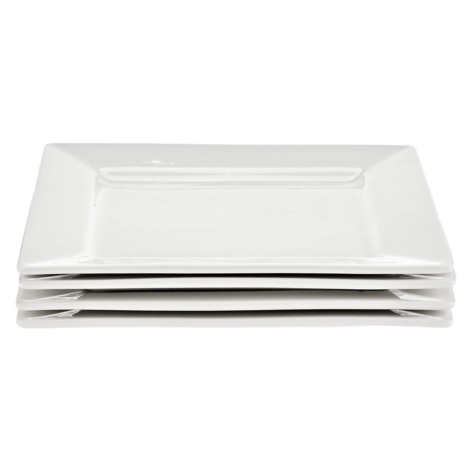 Symphony Square Plate Set 4 25cm Sy4278