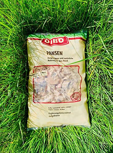 DIBO Pansen, 3 x 2.000g-Beutel, Tiefkühlfutter, gesunde, natürliche Ernährung für Hunde, Hundefutter, Barf, B.A.R.F.
