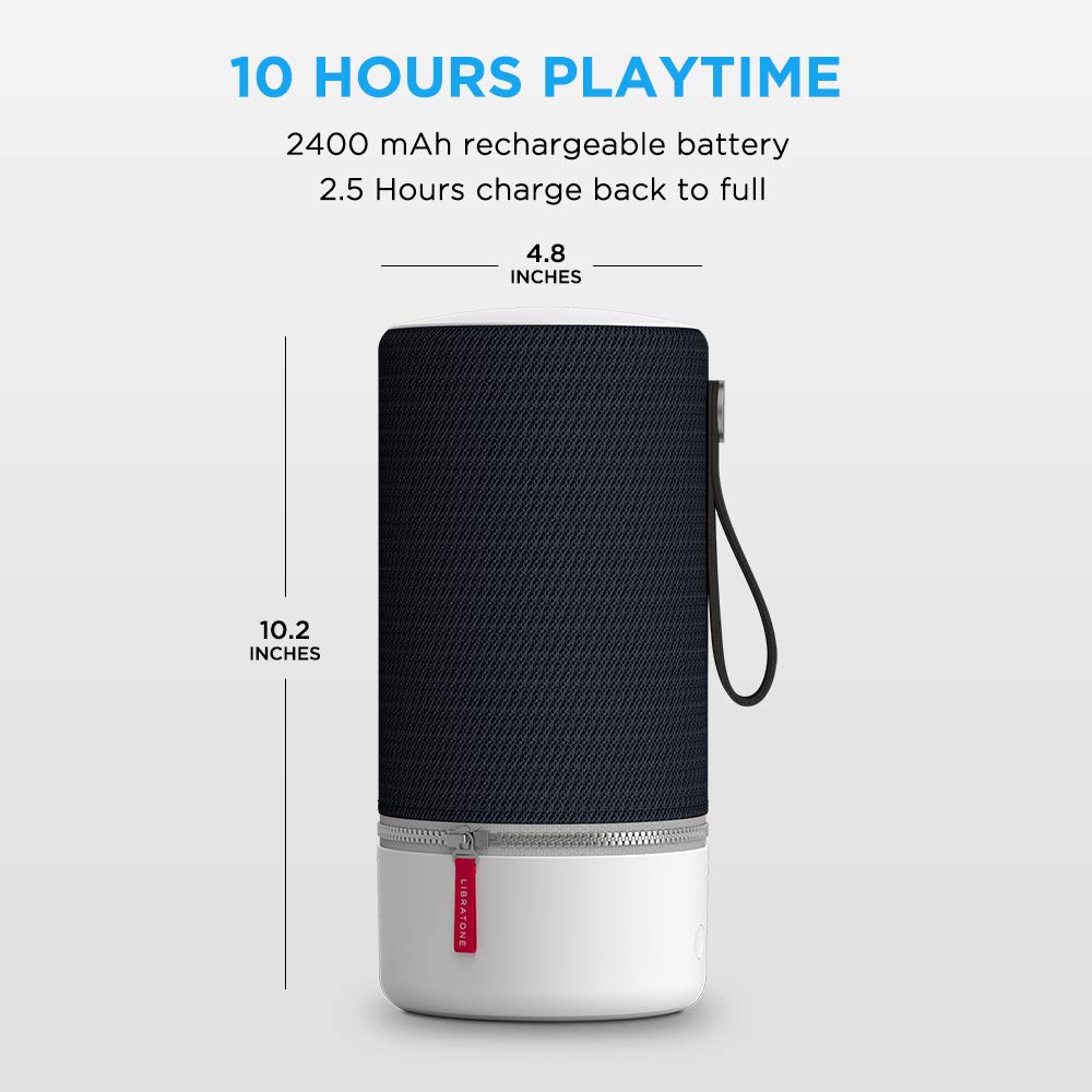 Libratone Zipp Wifi Bluetooth Smart Speaker, 360° Loud Stereo Sound