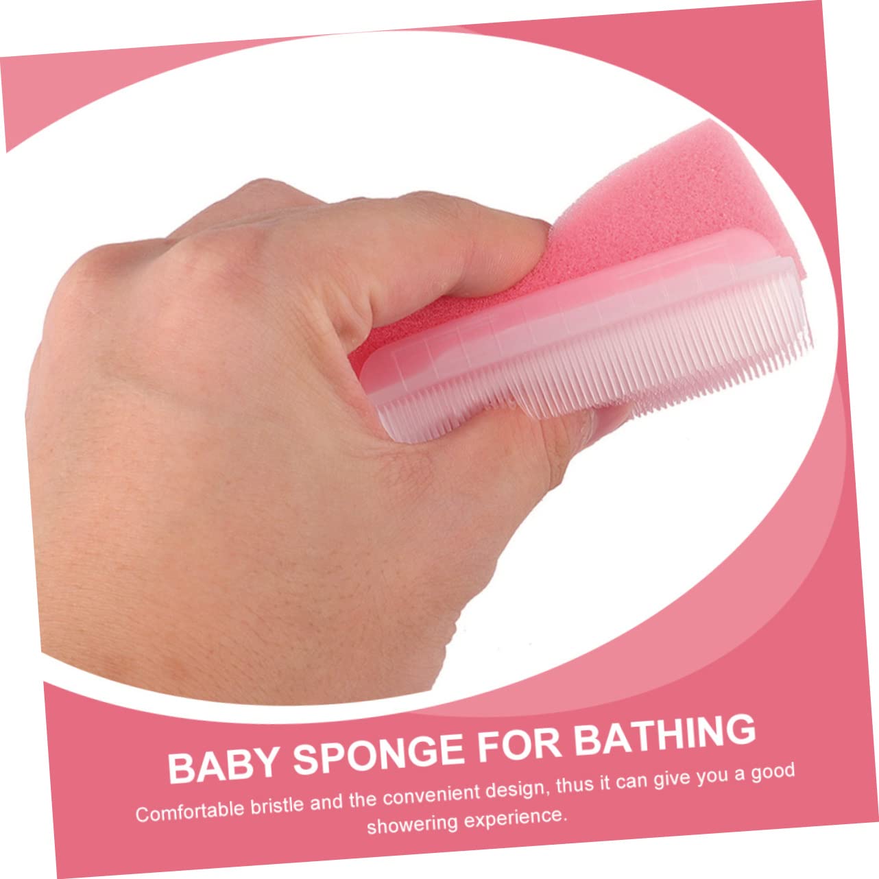 Beavorty 5 Set Di Comode Spazzole Da Bagno in Spugna Per Bambini in Materiale Morbido Per La Pulizia Delicata Del Corpo E Il Massaggio Del 3 Pezzi * 5