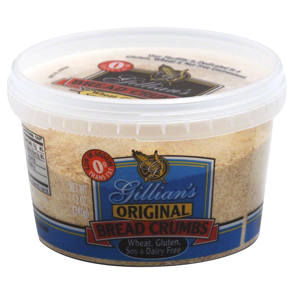 Gillian Bread Crumbs Wheat Free Gluten Free Dairy Free, 12-ounces (Pack of4)