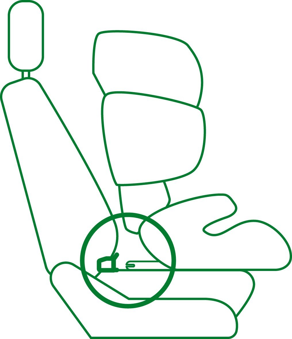 CYBEX Guide ISOFIX, Nero