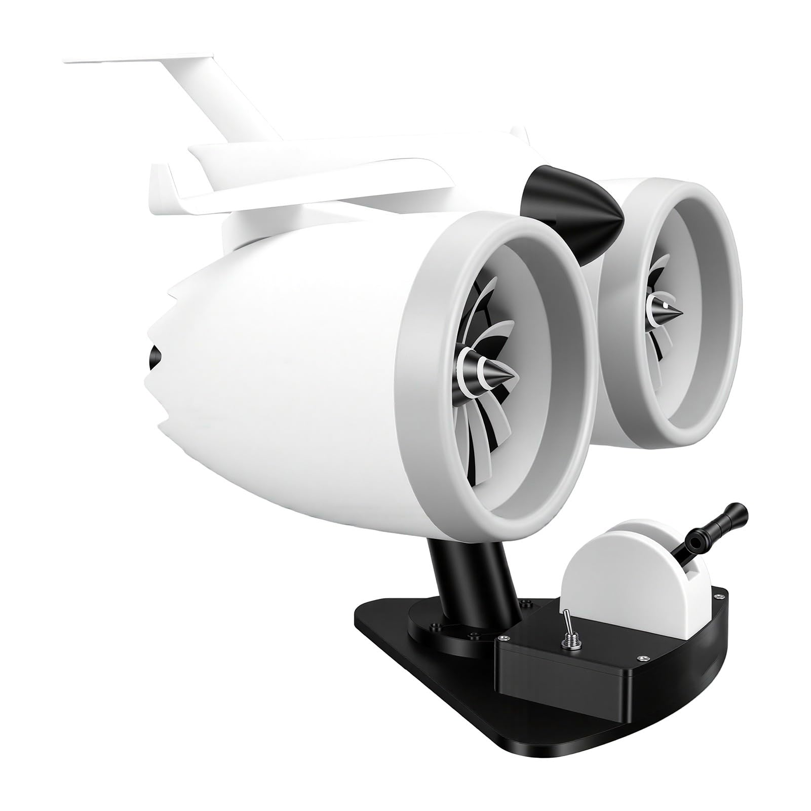 GOWENIC Ventilatore da Scrivania Jet Engine con Umidificatore a Doppio