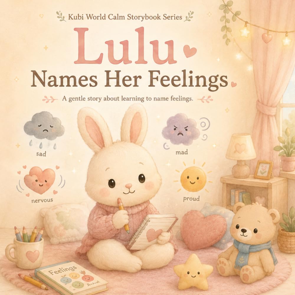 Lulu Names Her Feelings: A gentle story about learning to name feelings (Kubi World Calm Storybook Series)