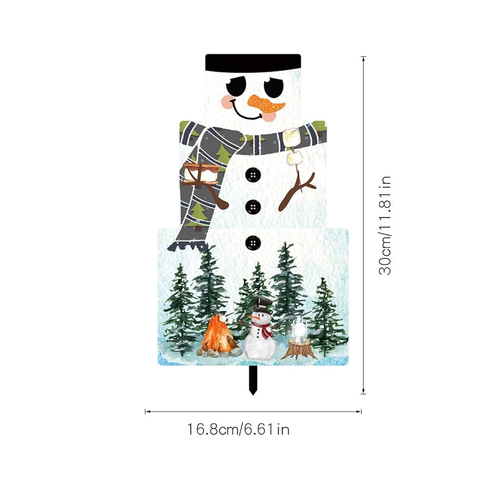 クリスマス デコレーション アウトドア クリスマス ヤードサイン ホリデー装飾 Amazon.co.jp: Mosoan 屋外 クリスマス デコレーション 8ピース