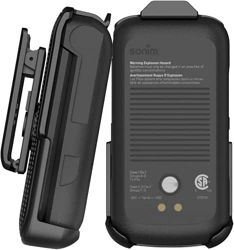 Nakedcellphone Holster for Sonim XP3plus 4G Flip Phone Belt Clip