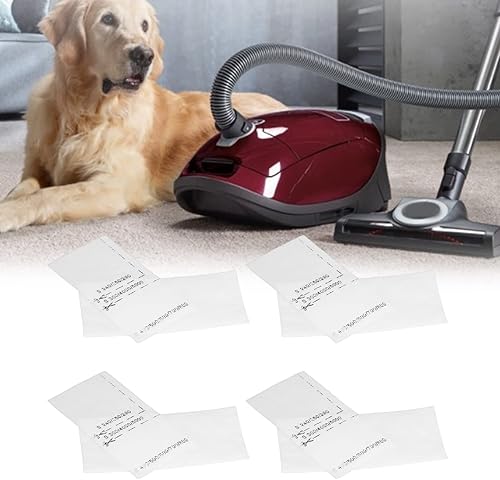 Miniatura 4 de Paquete de 10 bolsas de limpieza de aire, bolsas para aspiradora AirClean, kit de pantalla de filtro de fibra accesorios para aspiradora, repuesto