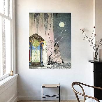 Amazon｜Kay Nielsenケイニールセン絵画インテリアヴィンテージ