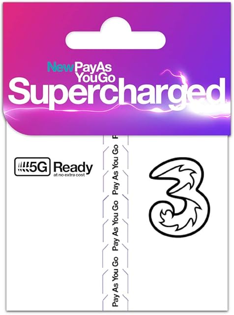 Three Mobile Pay As You Go SIM