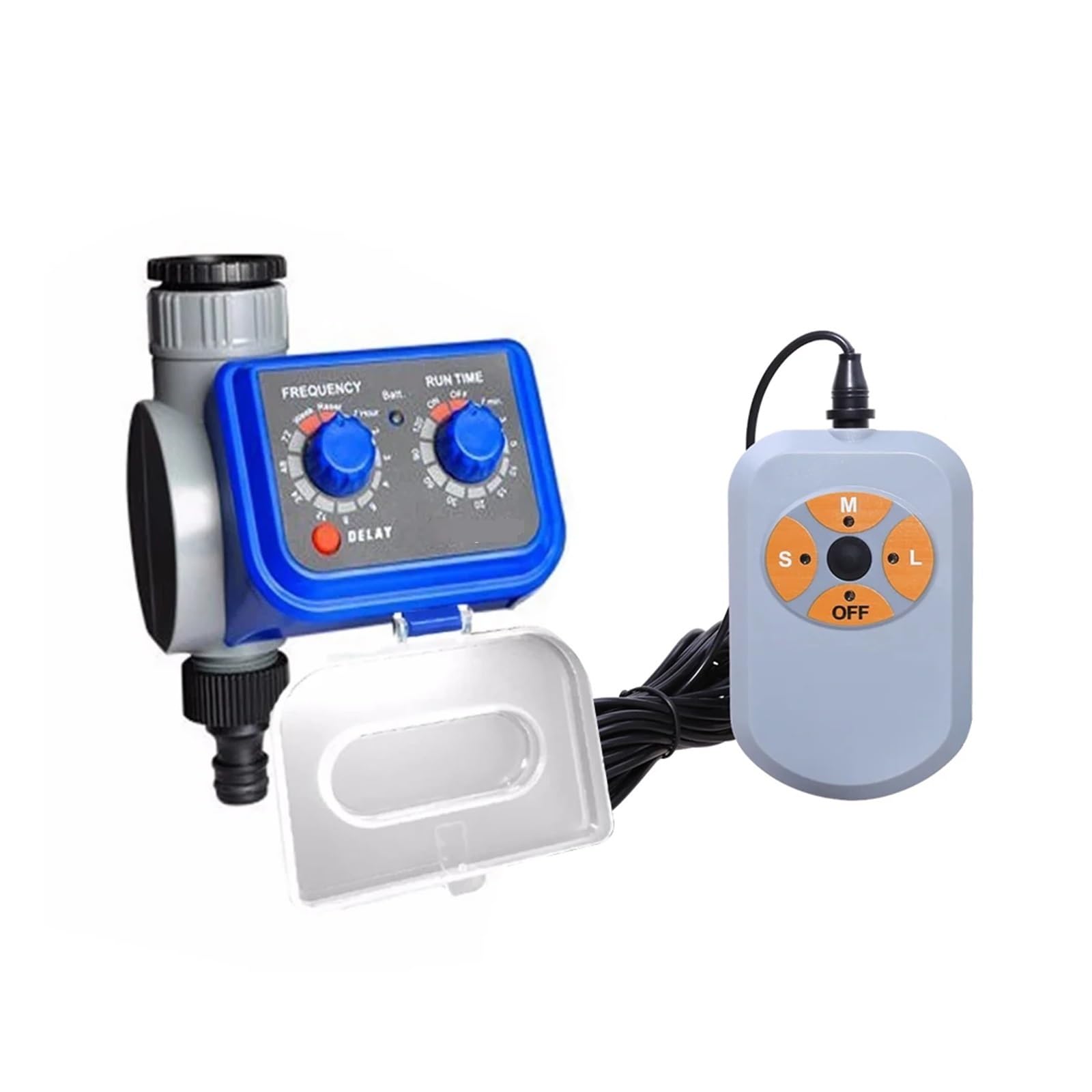 ATGOGKOWH Electronic Automatic Solenoid Valve Garden Home Irrigation Water Timer, Delay Function and Rain Sensor and Humidity