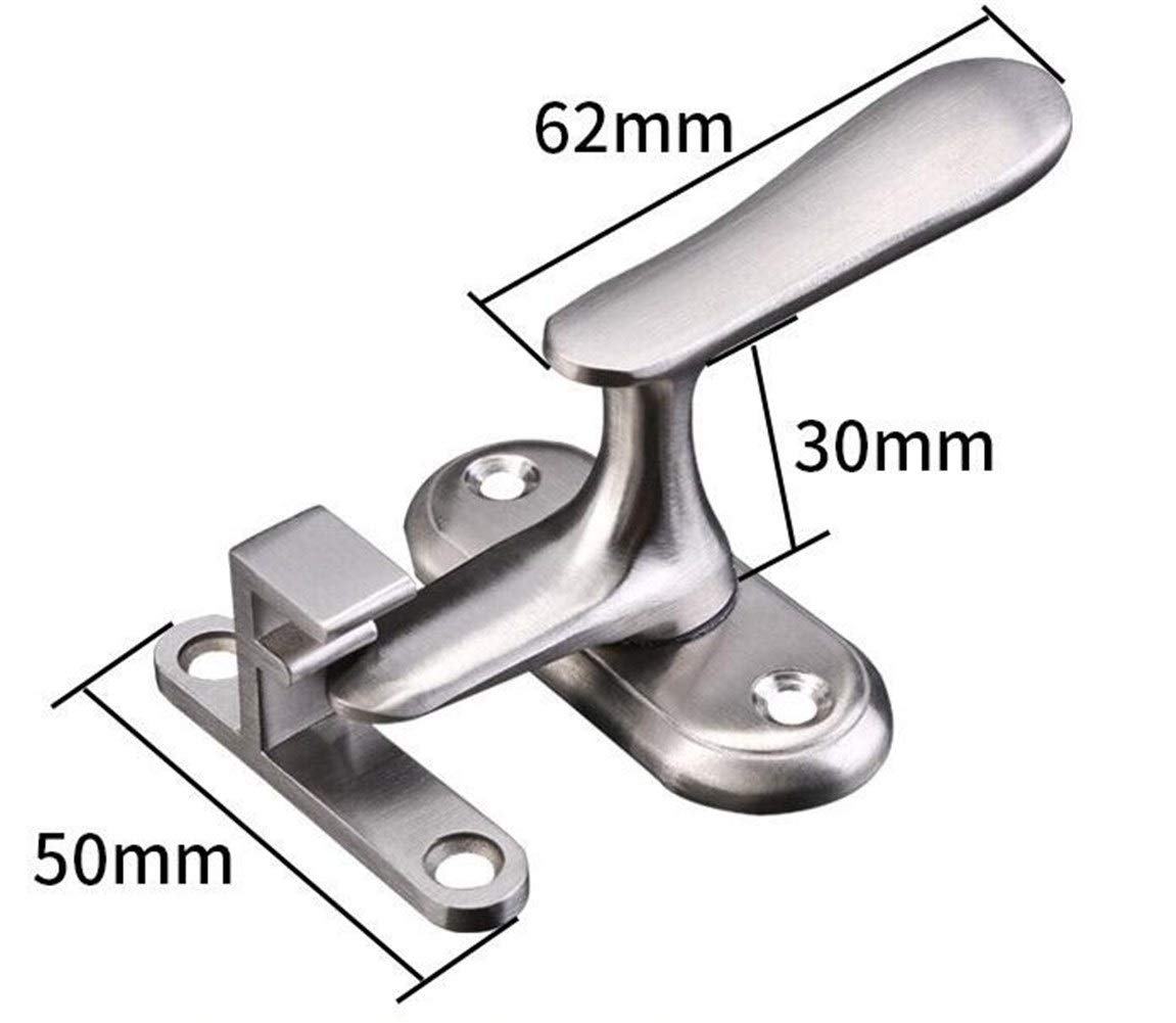 Maniglie per finestre, Chiusura in Acciaio Inox, Serratura antifurto per Porte, Fibbia di Sicurezza, Bagno