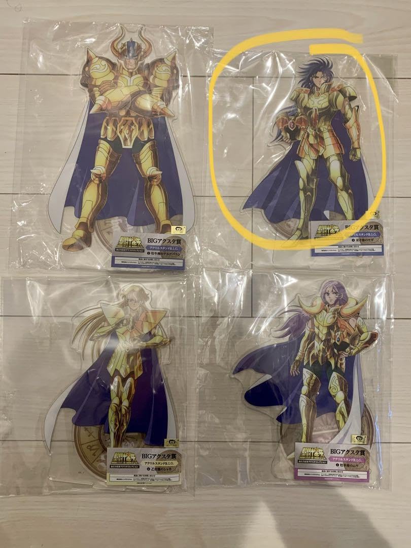 Amazon.co.jp: Rebirth様 聖闘士星矢 アクスタ サガ3種セット : おもちゃ 