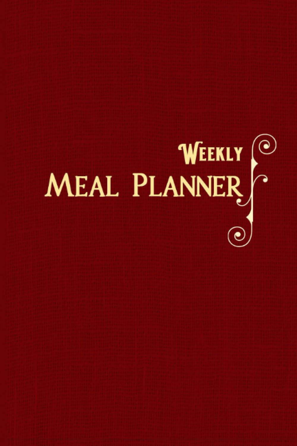 Nuture Weekly Meal Planner (Deluxe): Weekly Planner and Shopping List | 2 Pages per Week