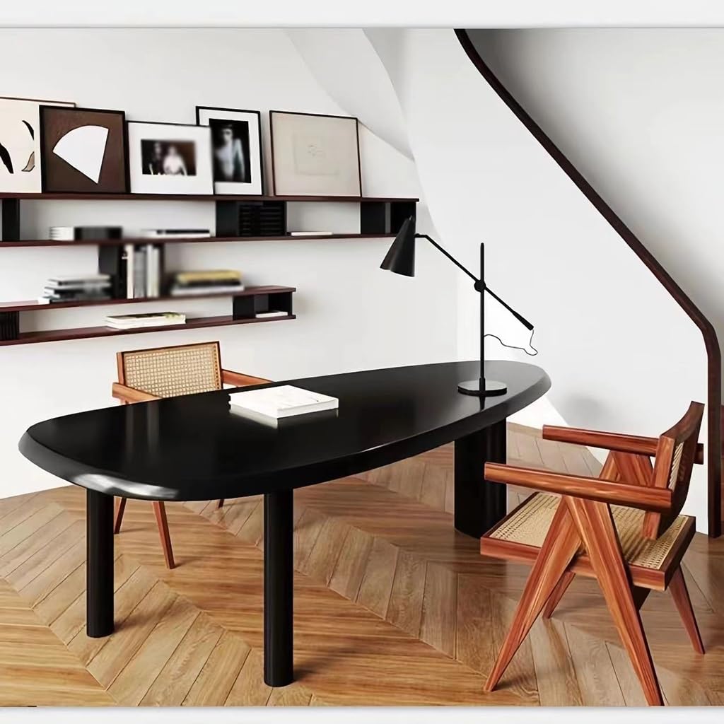 Schreibtische Moderne Büromöbel aus massivem Holz for das Home-Study-Unternehmen usw Basteltisch(160cm)